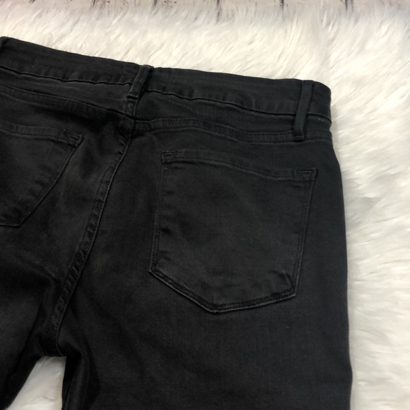 Frame Le Crop Mini Boot Shredded Fox Park Jeans - Picture 16 of 16